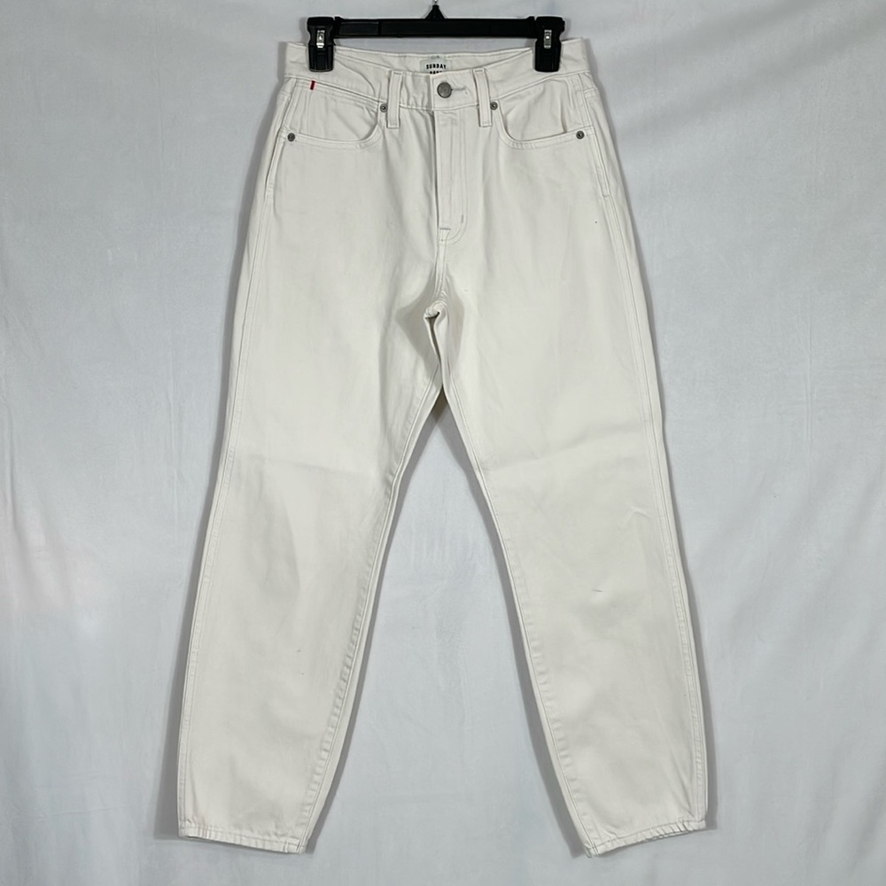 Aritzia Sunday Best Jeans Size 27 100% Cotton No Stretch